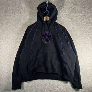 Women's Jordan brand Paris saint germain boxy cropped hoodie Size XL